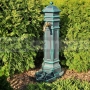 Záhradný hydrant Style antik zelená 26/13