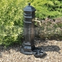 Záhradný hydrant Style čierny 26/03