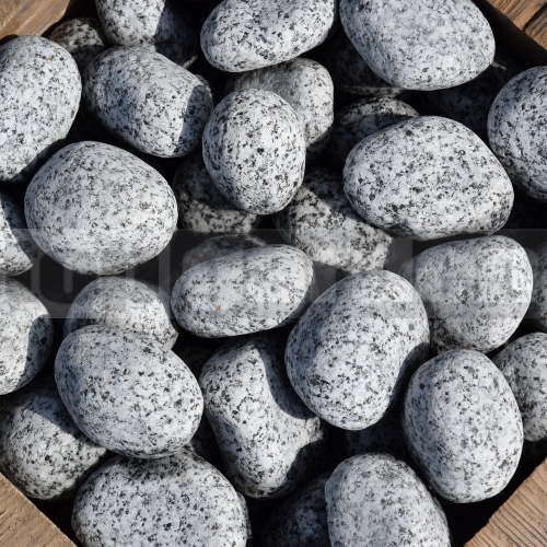 Kámen Granit balls oblázky 30-60mm 25kg