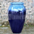 Amfora Aphrodite Marble Green Blue 88cm