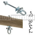 Hák na houpačku D + 130 mm
