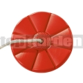 Hojdací disk kvet červený