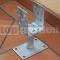 Kotvení U výškově a šířkově nastavitelné 412100