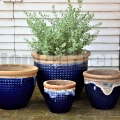 Květináč Apolón Angkor Over Blue 63 cm