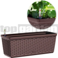 Truhlík 50 cm hnědý Casa Mesh Emsa 515023