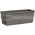 Truhlík 50 cm šedý Casa Mesh Emsa 517488