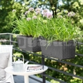 Truhlík 75 cm antracit Casa Mesh Emsa 515025