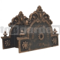 Tömlőtartó Toscana Antik bronz 231/12
