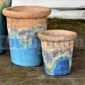 Virágcserép Ares Angkor Marble Green 21 cm