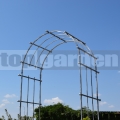 Ezüst kerti pergola