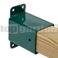 Fém hintagerenda csatlakozó 90 x 90 mm
