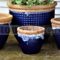 Virágcserép Apolón Angkor Over Blue 29 cm
