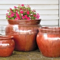 Virágcserép Artemis Red Copper 58 cm