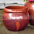 Virágcserép Gaia Red Cooper 32 cm