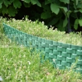 Gyepszegély rattan zöld 0,8m