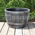 Műanyag virágcserép Blenheim 61cm ezüst 238972