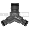 Profi rendszerű Y-elem összekötő Gardena 2834-20
