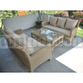 Rattan kerti bútor Harmony Natur 6