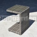 Rattan kerti asztal Liliana Grey