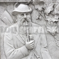 Vadász rajzú dombormű RF03
