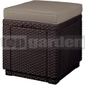 Rattan kerti Taburett Cube BT 209435