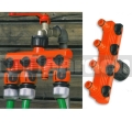 Ventil 4-cestný pre závit 1/2" a 3/4" 25096