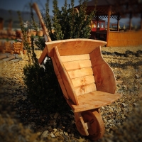 Drevené táčky - drevené fúriky a drevené vozy