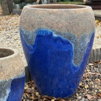 Glazované kvetináče BLUE Glazované kvetináče BLUE