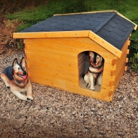 Kutyaházak nagytermetű kutyafajtáknak