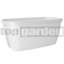 Kvetináč na zábradlie My City Garden White 515388