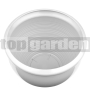 Plastový kvetináč Siena biely 32cm