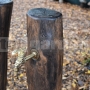 Stĺpik na vodu s umývadlom Natur hnedá orech
