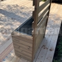 Drevený kvetináč Pinus s mriežkou XL
