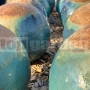 Záhradná guľa 30 Angkor Marble Green