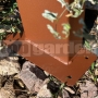 Stĺpik na vodu Corten