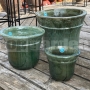 Kvetináč Bell Moss Green 26 cm