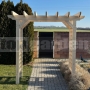 Drevená pergola Klematis