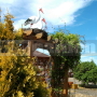 Drevená pergola rovná