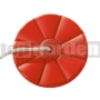 Hojdací disk kvet červený