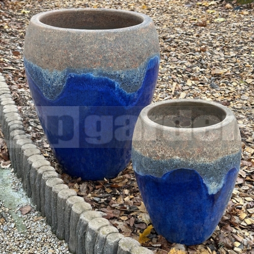 Amfora Héba Angkor Blue 43cm