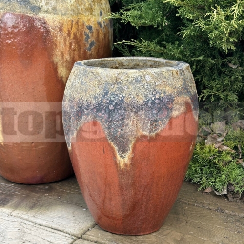 Květináč Héba Angkor Red Cooper 43 cm Květináč Héba Angkor Red Cooper 43 cm