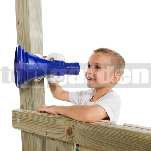 Detský megafón modro-biely