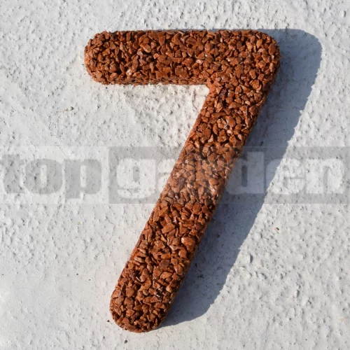 Domové číslo z kameňa 7