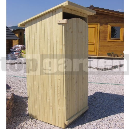 Dřevěné zahradní WC