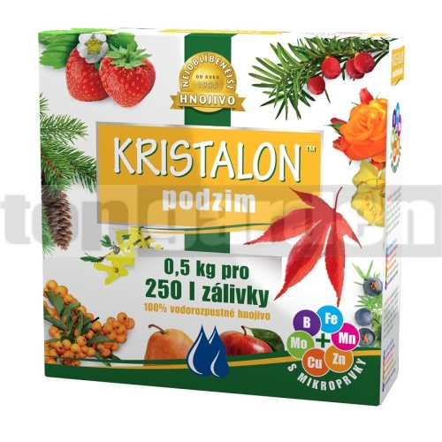 Hnojivo Kristalon jeseň 0,5 kg AGRO CS