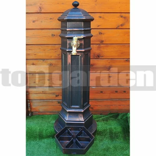 Zahradní vodovodní sloupek PISA antik bronz Zahradní vodovodní sloupek PISA antik bronz