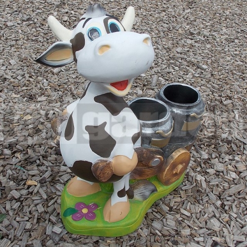 Kráva Milka s 2 sudy M262