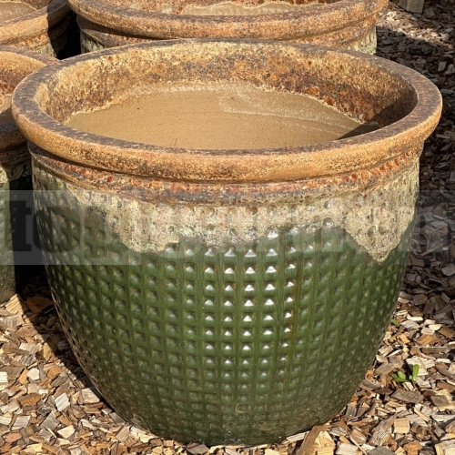 Květináč Apollón Angkor Burnt Green 63 cm Květináč Apollón Angkor Burnt Green 63 cm