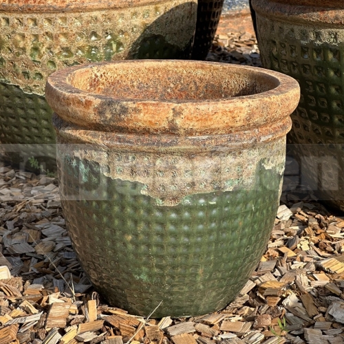Květináč Apollón Angkor Burnt Green 39 cm Květináč Apollón Angkor Burnt Green 39 cm
