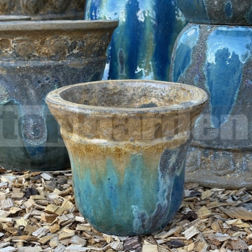 Kvetináč Bell Angkor Marble Green 26 cm